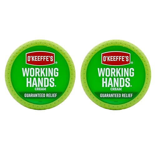 O'Keeffe'S Working Hands Hand Cream, 3.4 Oz (Pack Of 2) For Extremely Dry, Cracked Hands