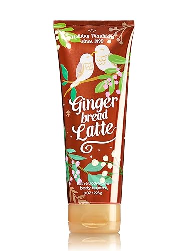 Bath & Body Works Gingerbread Latte Body Cream, 8 Oz - Holiday Traditions Moisturizer