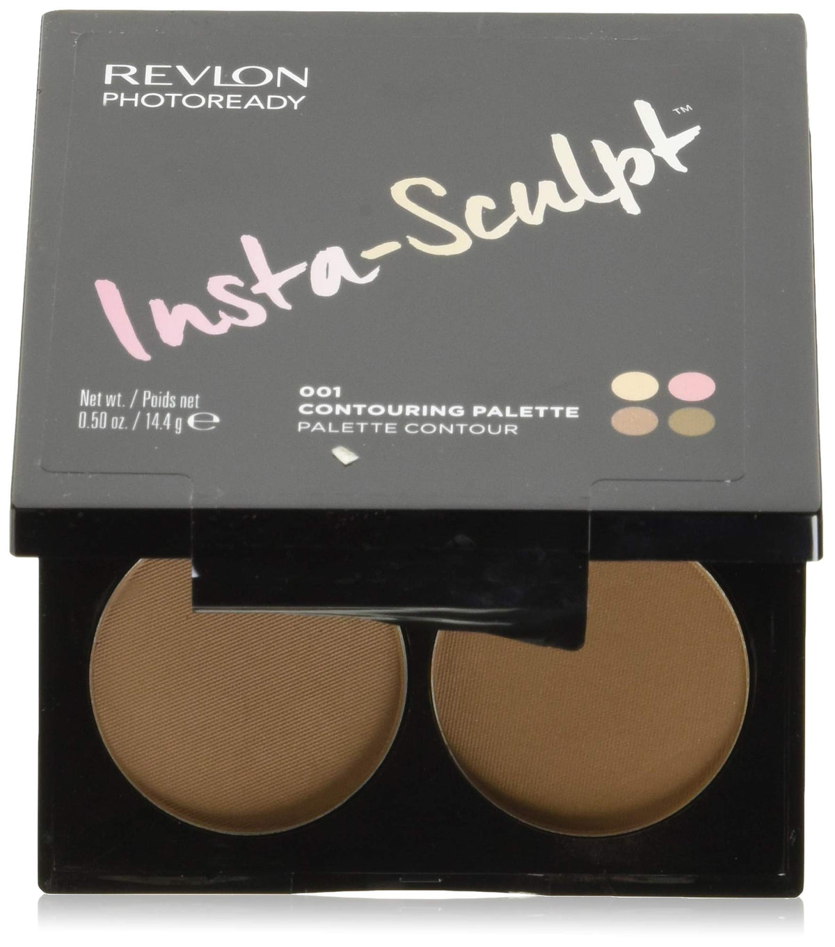 Revlon Photoready Insta-Sculpt Contouring Palette, 0.5 Oz - Perfect For Contouring Makeup