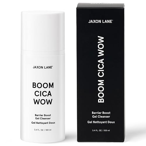 Jaxon Lane Cica Wow Barrier Boost Gel Cleanser - Hydrating Face Wash For Men & Women, 3.4 Fl