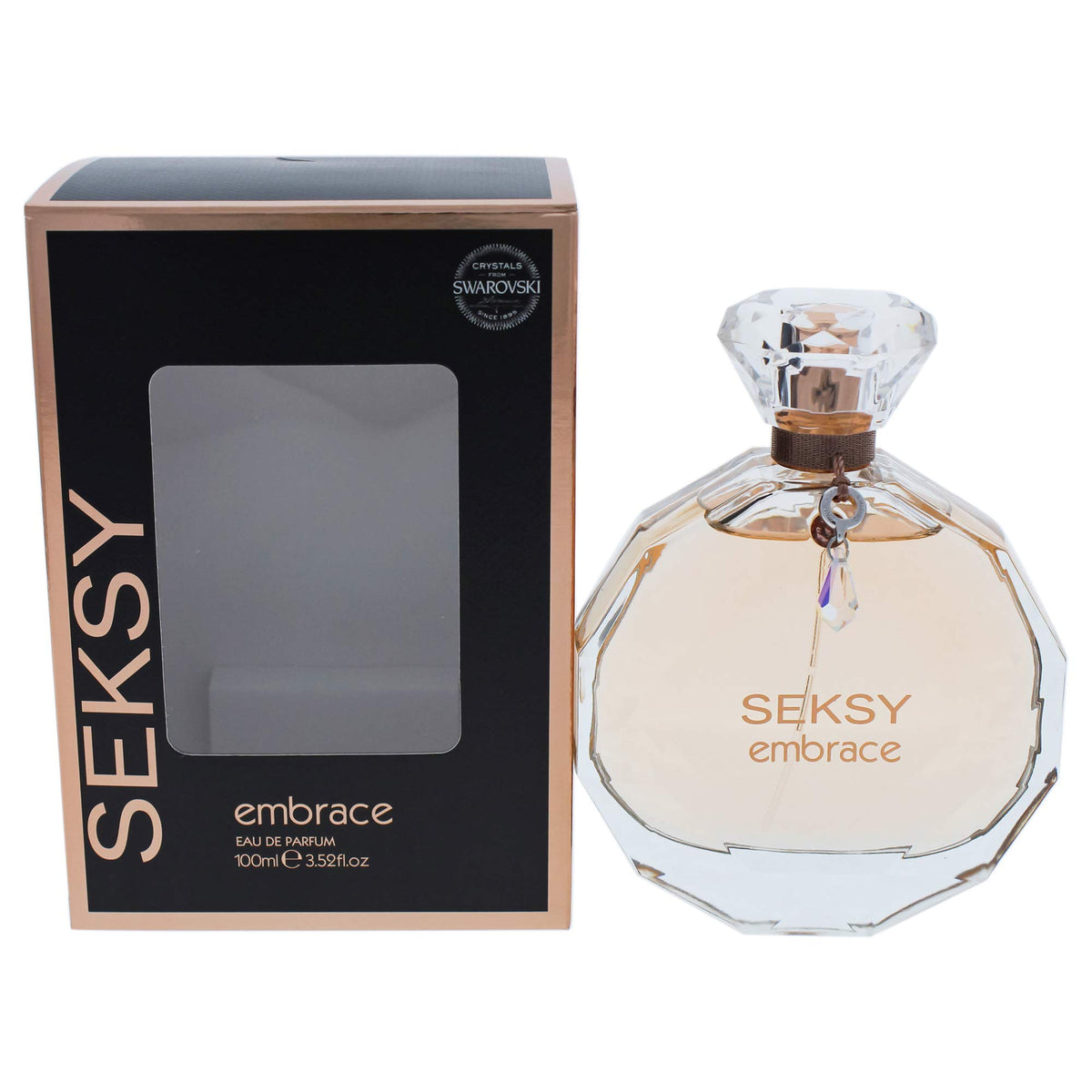 Seksy Embrace Eau de Parfum 100ml - Elegant Fragrance for Women, 3.5 Ounce, Perfect for Daily Wear and Special Occasions