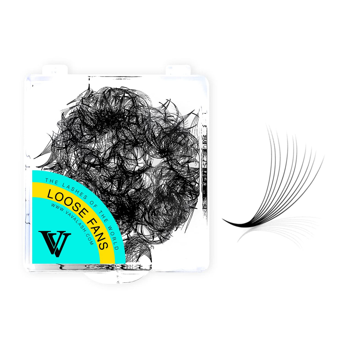 VAVALASH 10D Premade Eyelash Extensions, 9mm Length, 5D-14D Volume, Thin