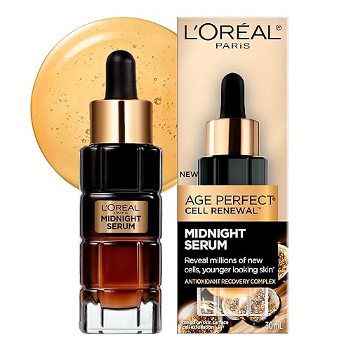 L'Oreal Paris Age Perfect Midnight Serum - Anti-Aging, 1 Oz, Hydrating Night Treatment