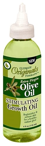 Ultimate Originals Organic X-Virgin Olive Oil 4Oz (6 Pack) - Stimulates Growth, Premium Quality