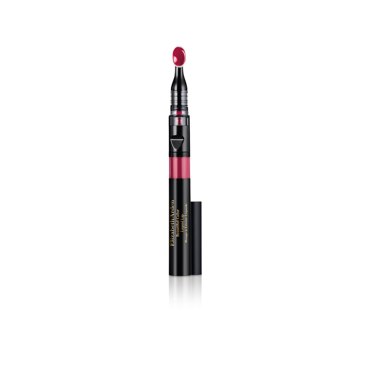 Elizabeth Arden Beautiful Color Liquid Lip Lacquer, Burgundy, 0.08 Oz - Long-Lasting Shine