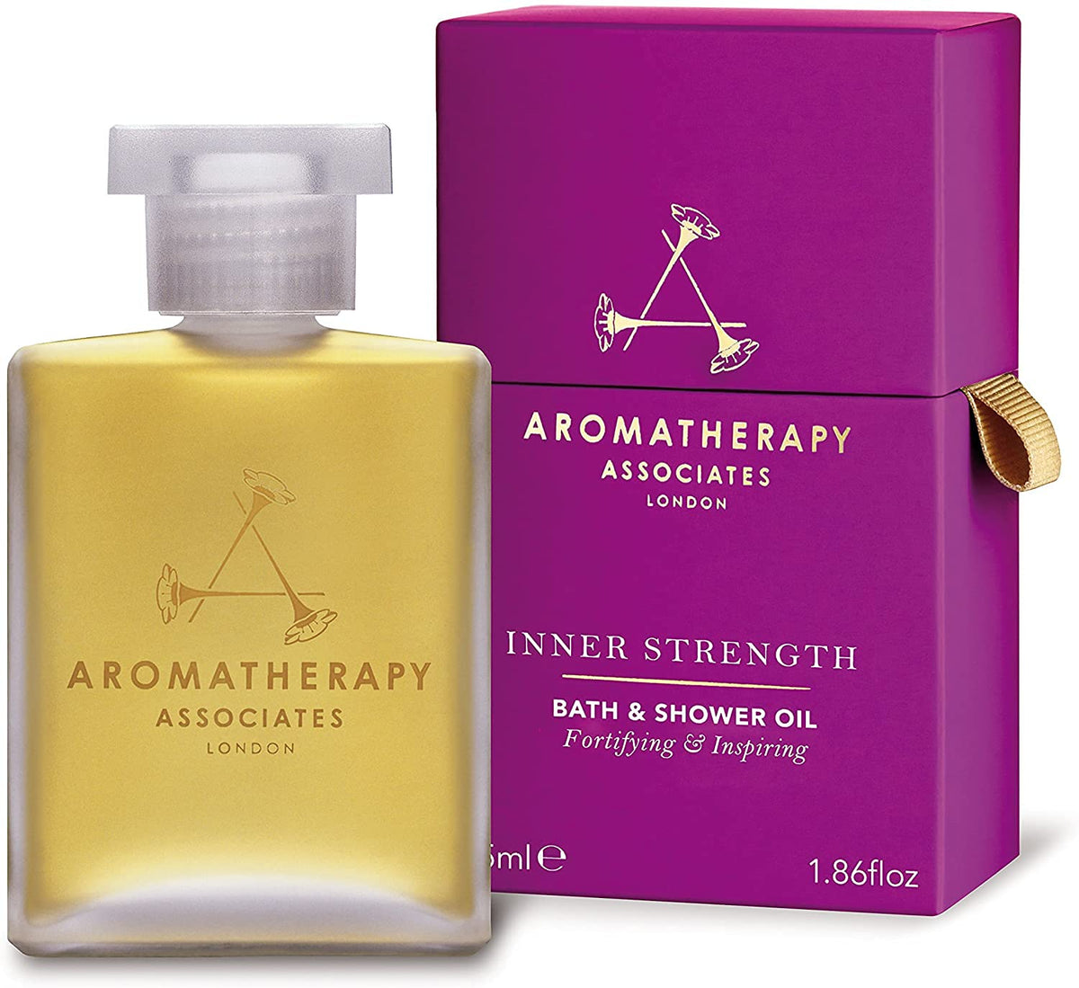 Aromatherapy Associates Inner Strength Bath Oil With Clary Sage & Sandalwood, 1.86 Oz