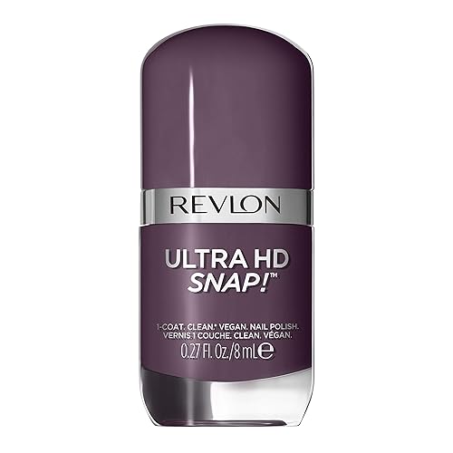 Revlon Ultra Hd Snap Nail Color, 033 Grounded, 100% Vegan, No Base/Top Coat, 0.