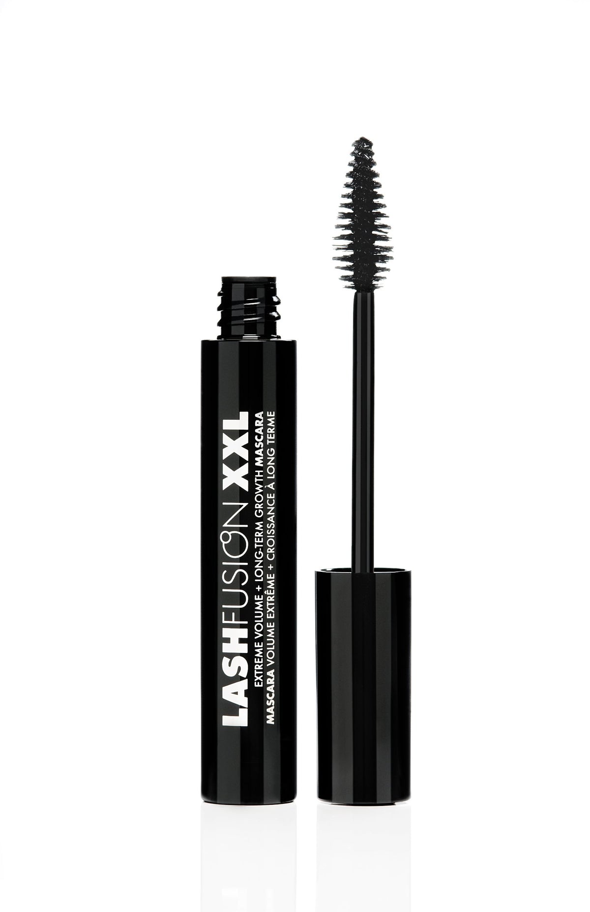 Fusion Beauty Lash Fusion Xxl Mascara - Extreme Volume & Long-Term Growth, Black, 0.39 Oz