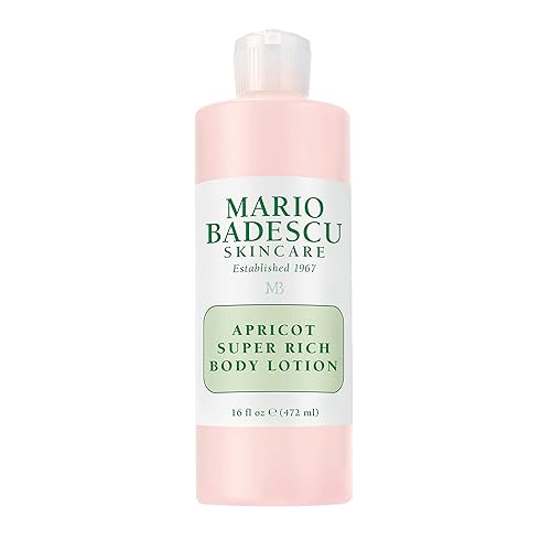 Mario Badescu Apricot Super Rich Body Lotion, 16 Fl Oz - Nourishing & Delicately Scented