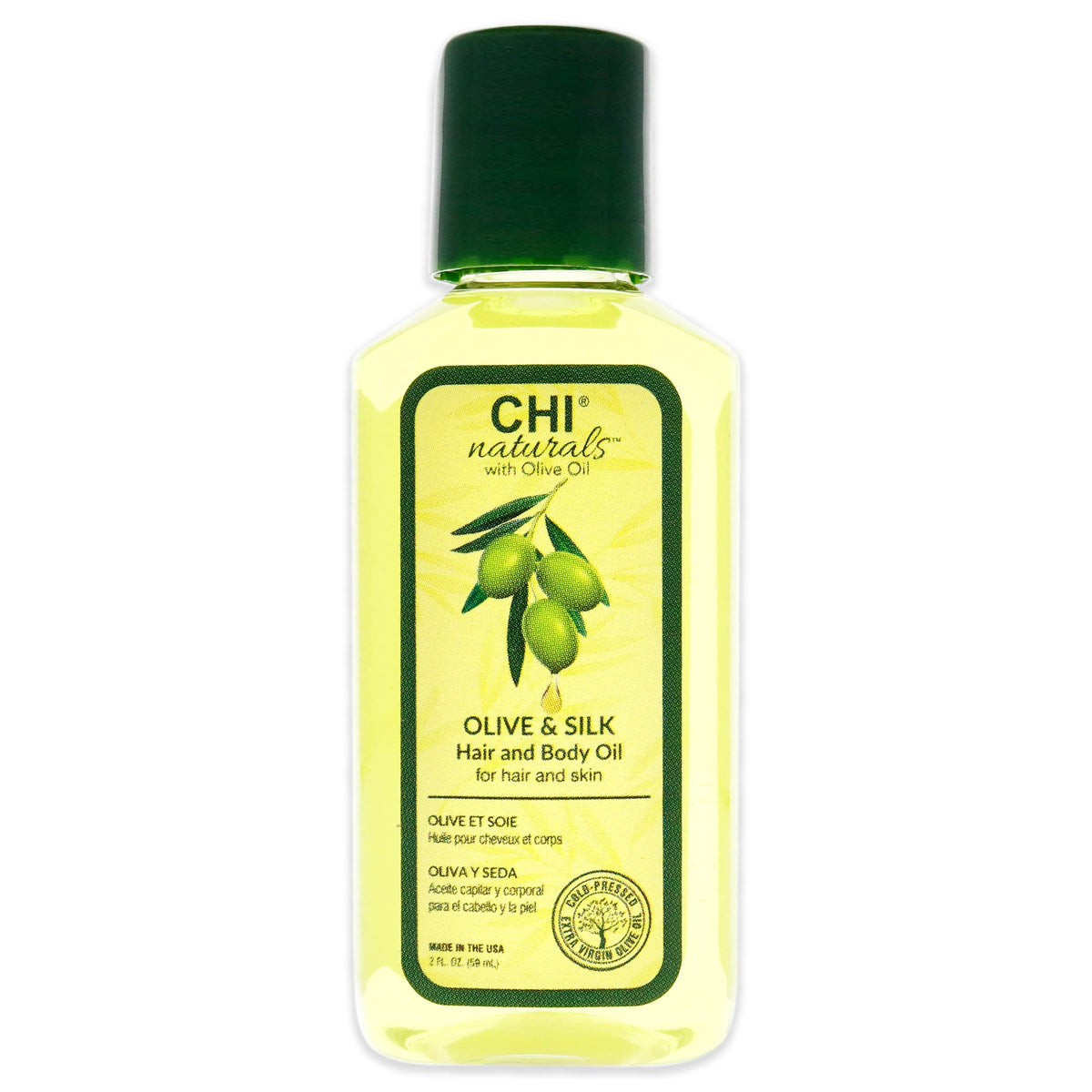 cHI Olive Organics Hair and Body Oil Unisex 2 oz