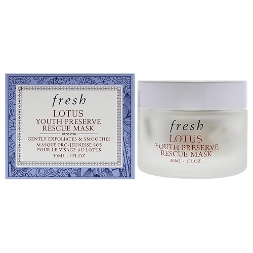 Fresh Lotus Youth Preserve Mask For Women - 1 Oz Cranberry Facial Treatment