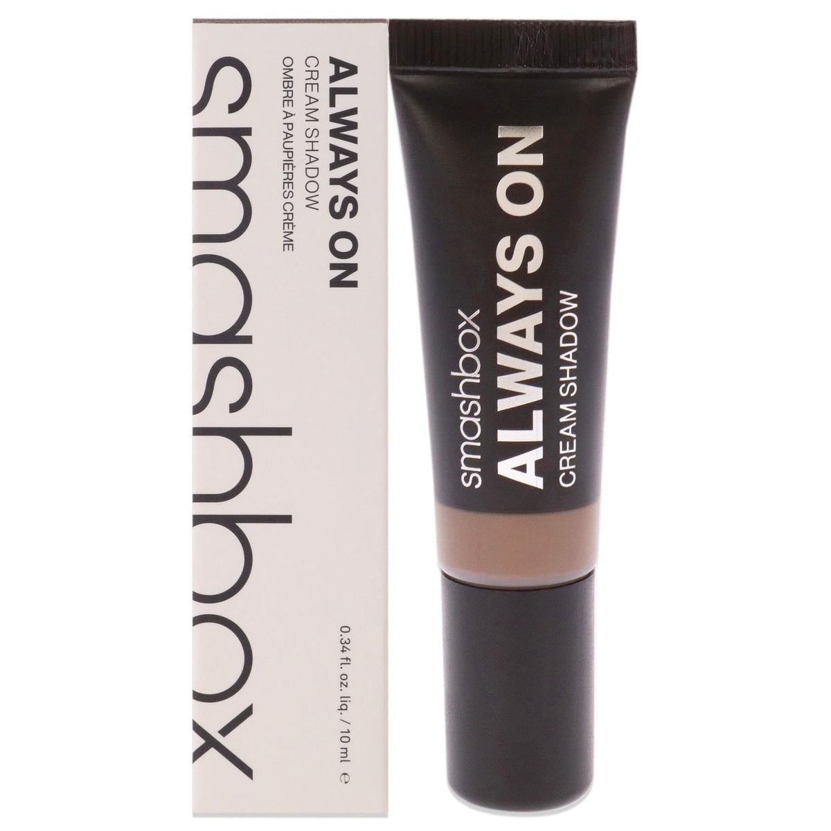 Smashbox Always On Cream Eyeshadow - Greige, 0.34 Oz Long-Lasting Eye Shadow For Women