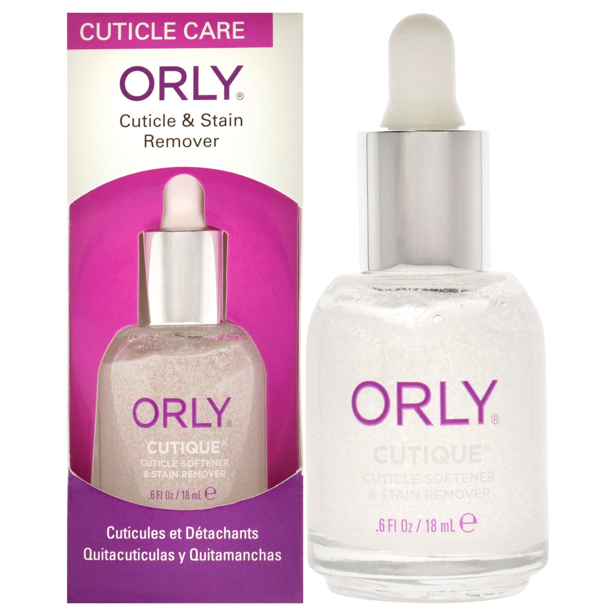 Orly Cutique Cuticle Remover, 0.6 Ounce - Effective Nail Care For Healthy Cuticles