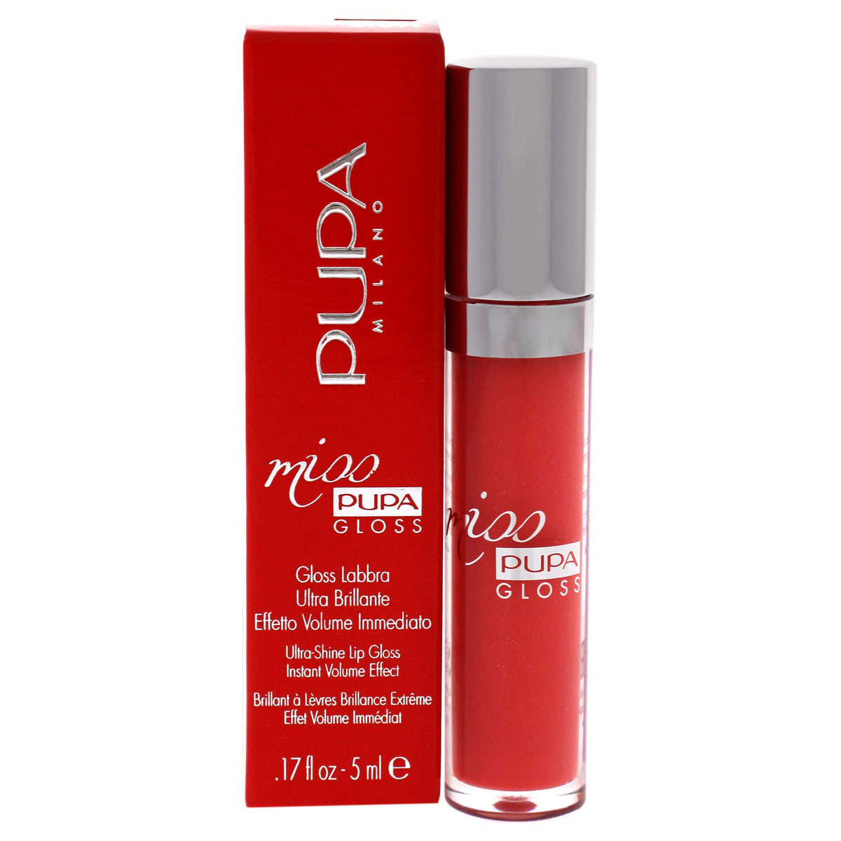 Pupa Milano Miss Milano Lip Gloss  Shiny  Smooth  Plump  Soft  Innovative Gel Texture  Glides Smoothly On Lips  For A Moistu