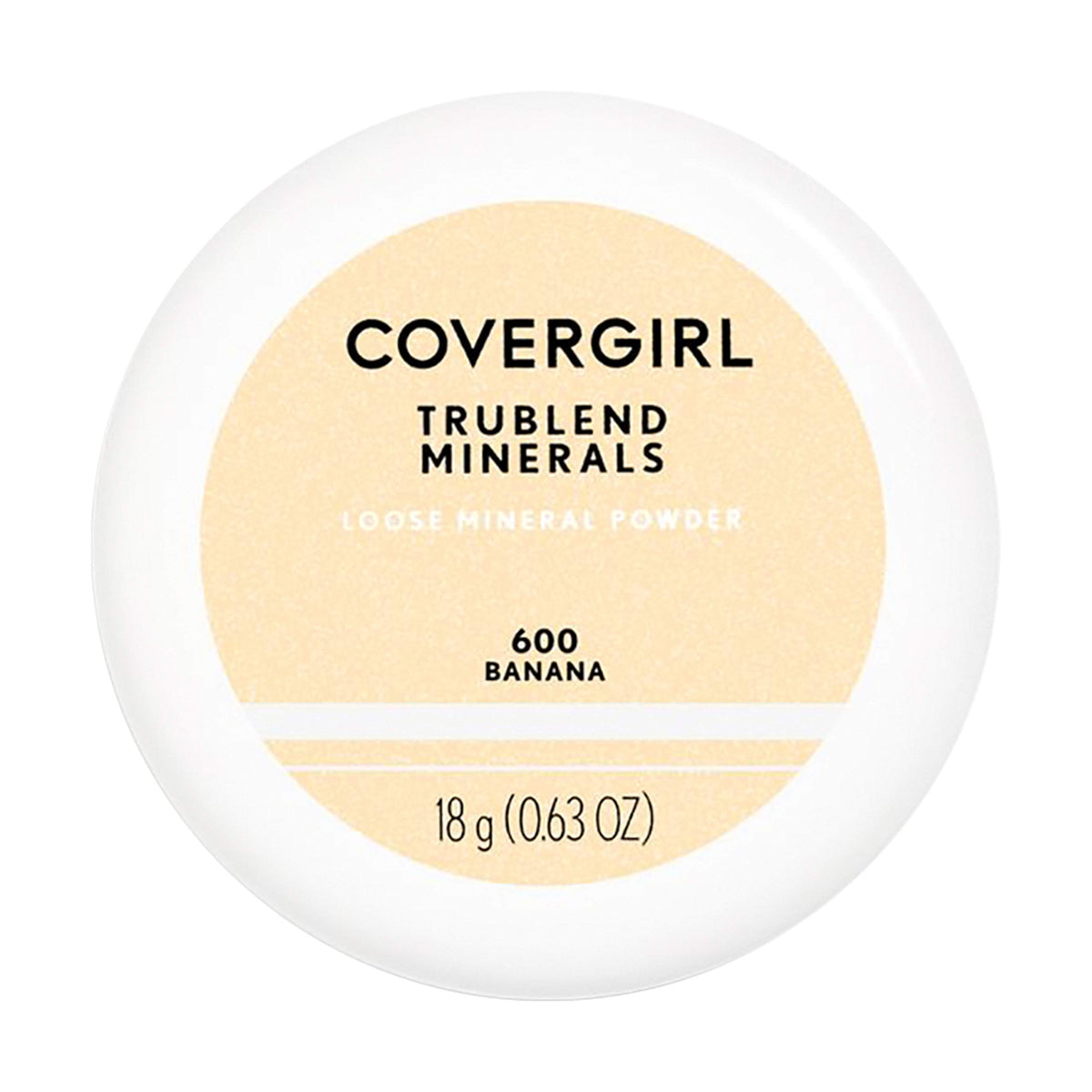 Covergirl Trublend Loose Mineral Powder - Banana, 0.63 Ounce, Smooth Finish, Lightweight