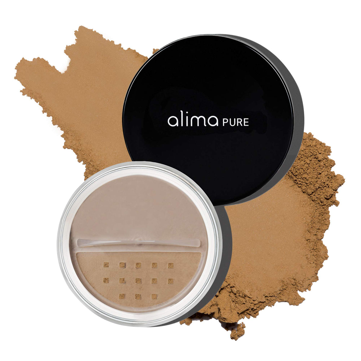 Alima Pure Matte Foundation Powder, Loose Mineral Makeup, Oil Free, Full Coverage, Neutral 8, 0.16 Oz