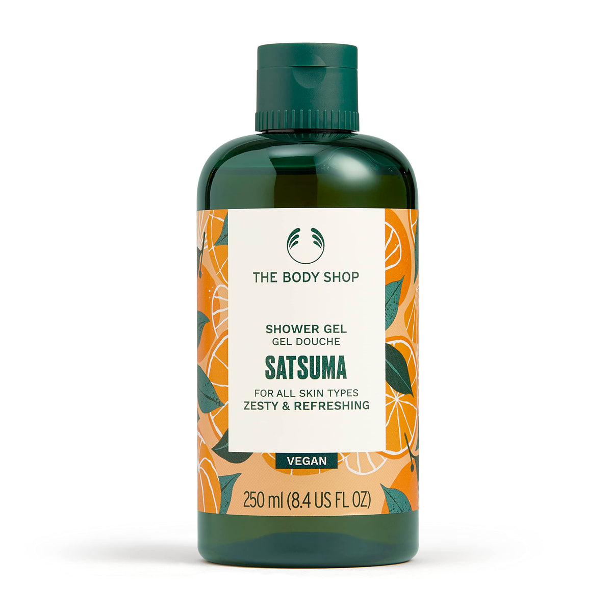 The Body Shop Satsuma Shower Gel, 8.4 Fl Oz - Refreshing Citrus Body Wash