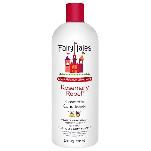 Fairy Tales Rosemary Repel Daily Kids Conditioner, 32 Fl Oz - Lice Prevention, Pleasant Scent