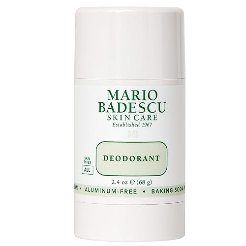 Mario Badescu Deodorant - Aluminum-Free, Skin-Loving Botanicals, All-Day Freshness, 2.4 Fl Oz