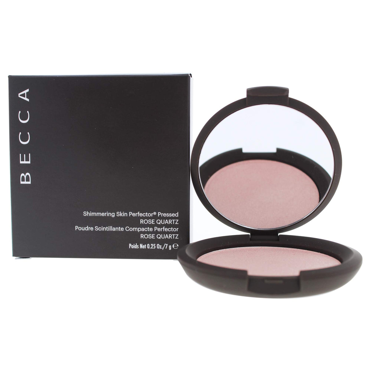 Becca Shimmering Skin Perfector Highlighter, Rose Quartz - 0.28 Oz Pressed Illuminator