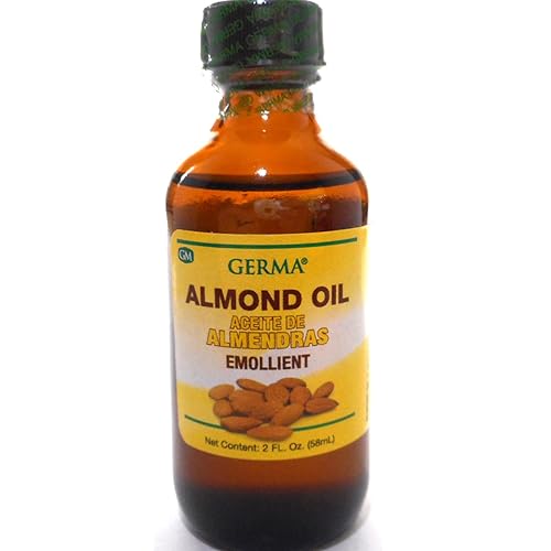 Germa Sweet Almond Oil, 2 Ounce - Nourishing & Moisturizing Oil For Skin And Hair