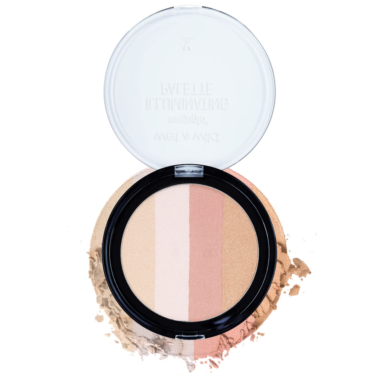 Wet N Wild Megaglo Illuminating Blush Palette - Catwalk Pink Blush & Highlighter Makeup