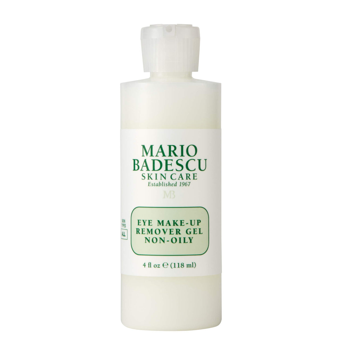 Mario Badescu Eye Makeup Remover Gel For Oily Skin, Lightweight, Waterproof, 4 Fl Oz