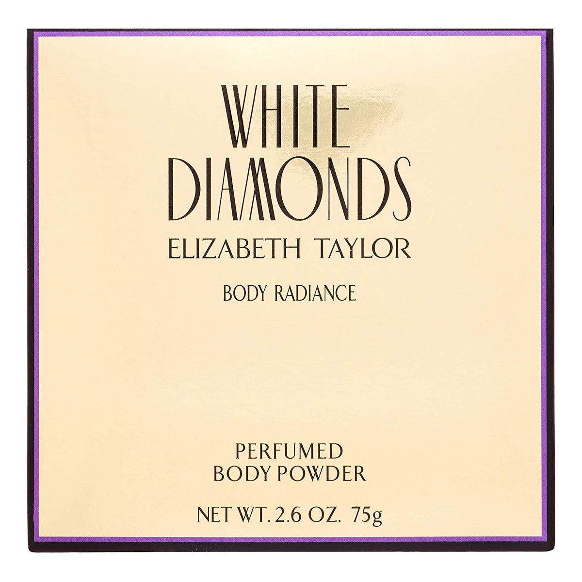 Elizabeth Taylor White Diamonds Body Powder, 2.6 Oz, Pack Of 4, Cranberry Scented