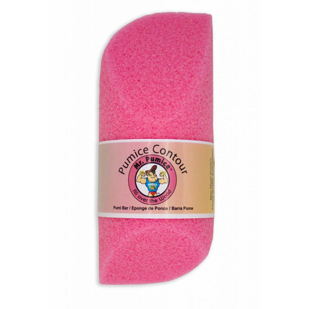 Mr. Pumice Pink Contour Bar For Hands - Pumice Stone Exfoliator, 1 Count