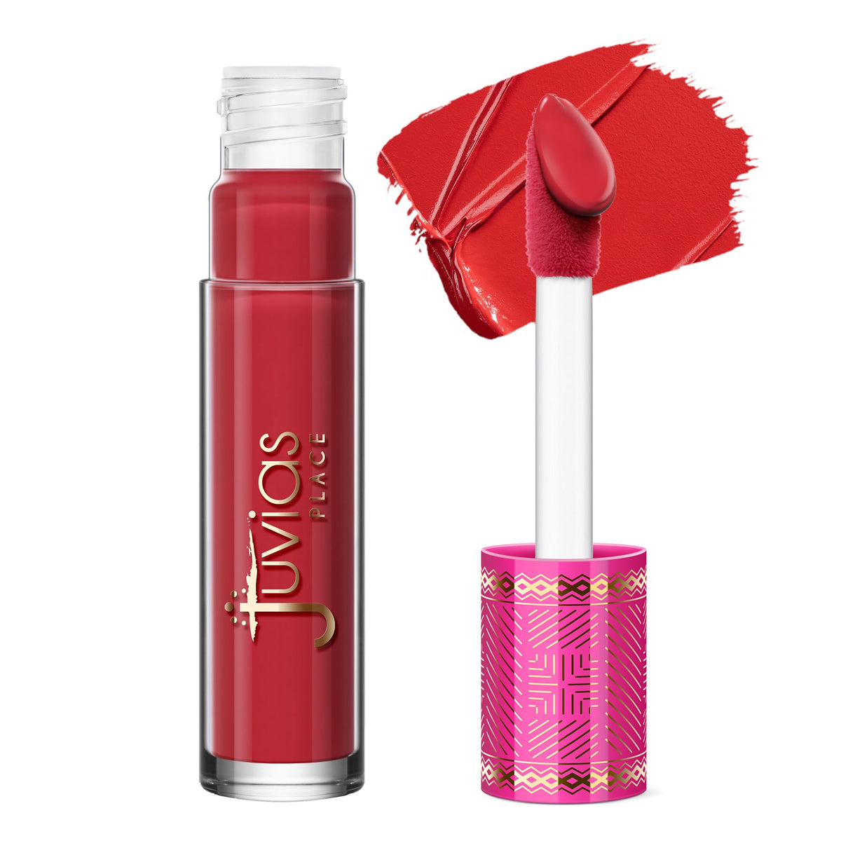 Juvia'S Place Velvety Matte Liquid Lipstick Scarlet - Hydrating, Long-Wearing, Hyperpigmented