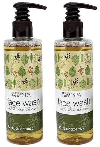 Trader Joe'S Spa Face Wash With Tea Tree Oil - 2 Pack, 8.5 Fl Oz Each