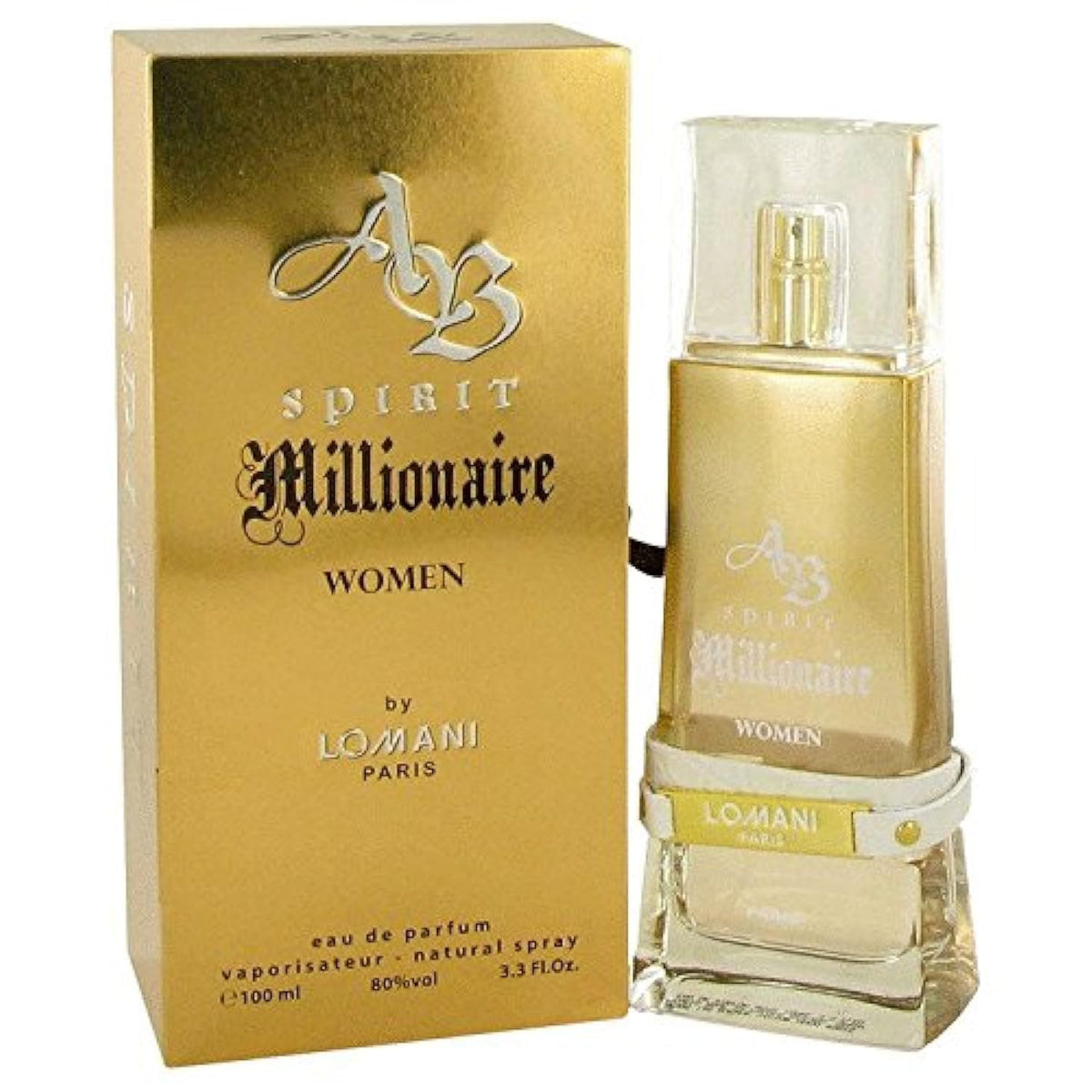 Lomani Spirit Millionaire Eau De Parfum Spray 3.3 Oz - Luxury Fragrance For Men