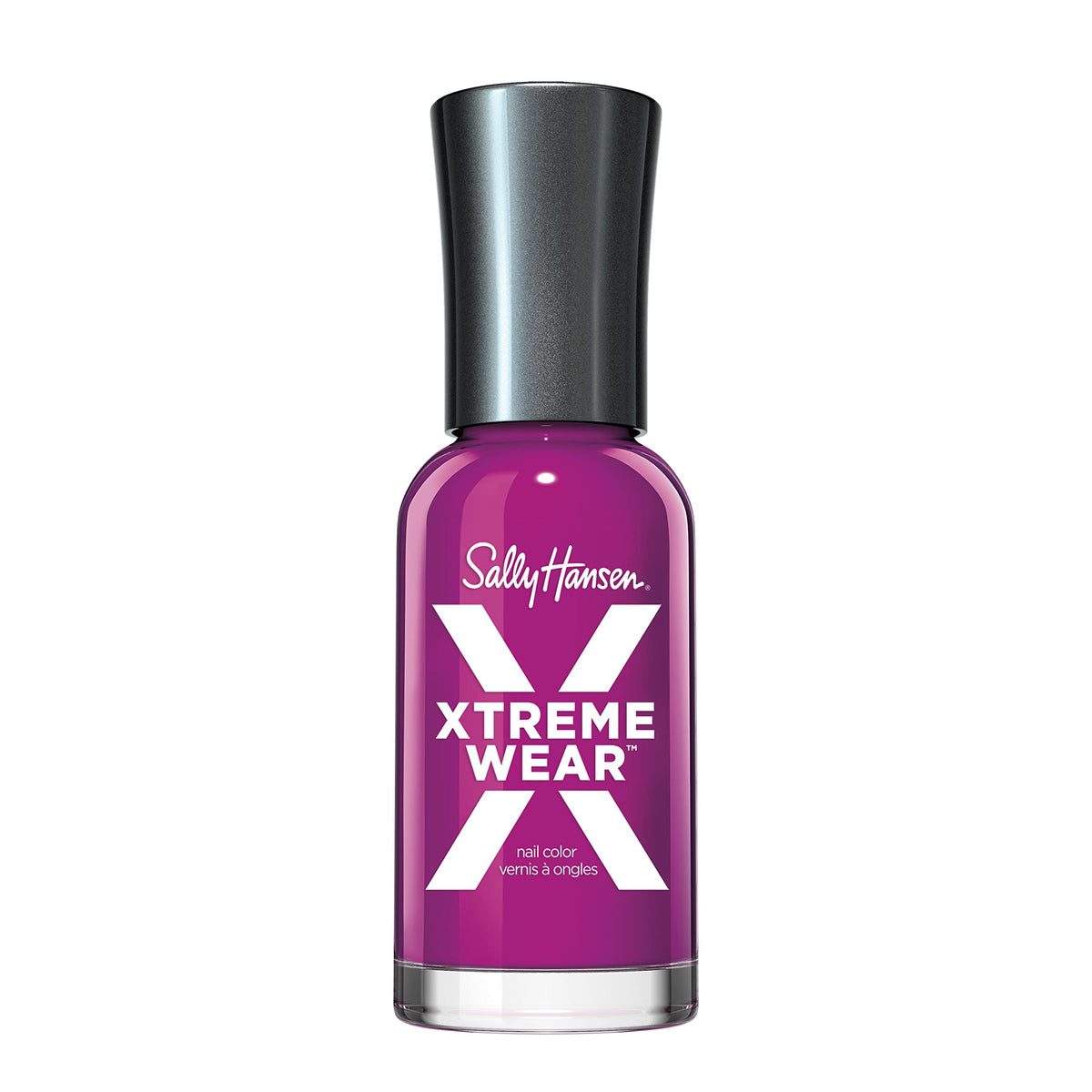 Sally Hansen Xtreme Wear Nail Polish - Pep-Plum, 0.4 Fl Oz, Long-Lasting Color