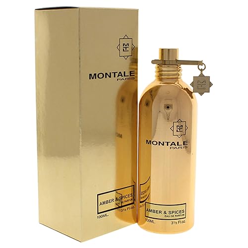 Montale Amber & Spices EDP Spray for Unisex - 3.4 Fl Oz, Luxury Fragrance