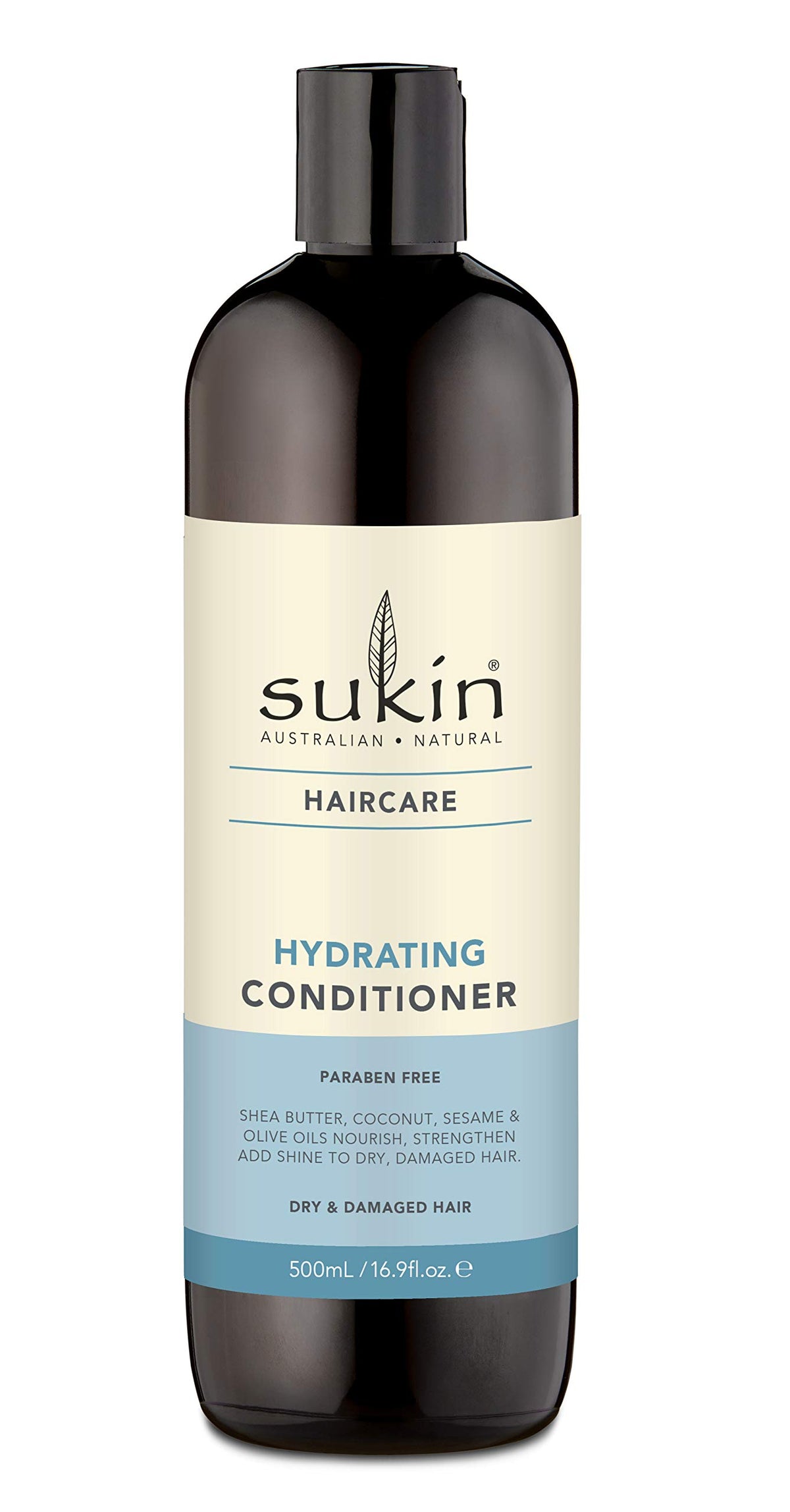 Sukin Hydrating Conditioner For Dry & Damaged Hair, 16.9 Fl Oz - Natural Formula