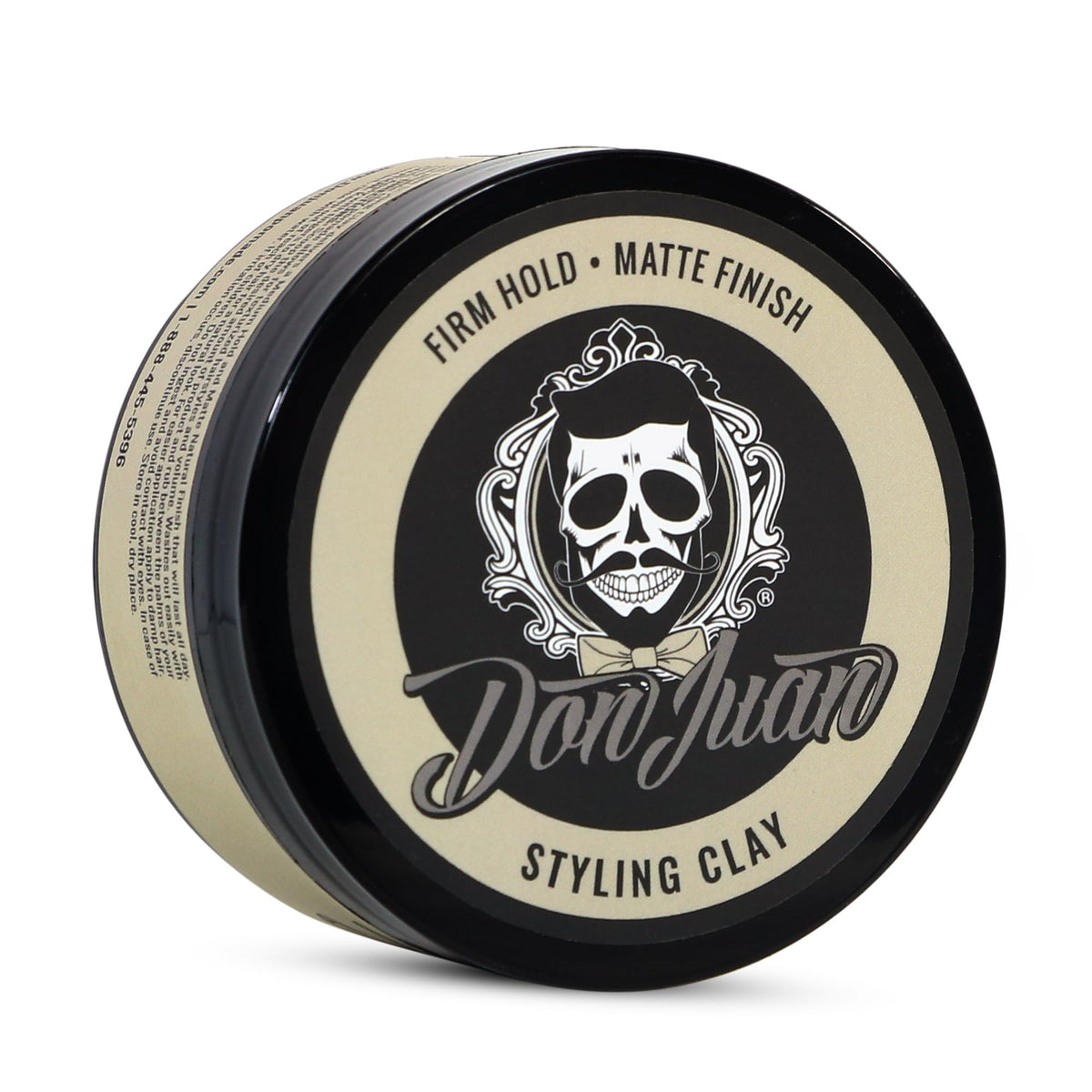 Don Juan Styling Clay Pomade 4Oz - Medium Hold, Matte Finish, Water-Based, Summer Breeze Scent