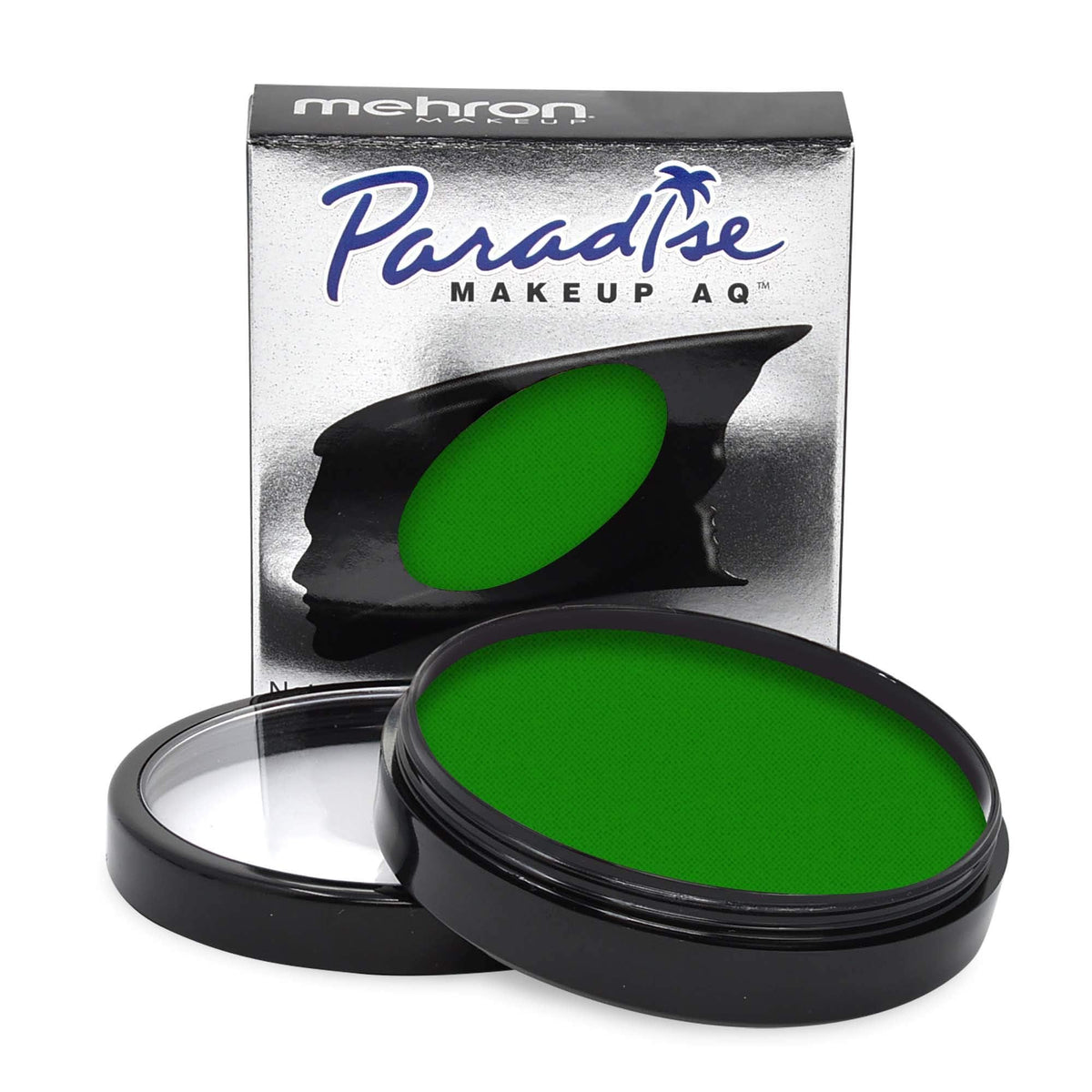 Mehron Paradise Makeup Aq Pro Size - Water Activated Face & Body Paint, 1.4 Oz, Amazon Green