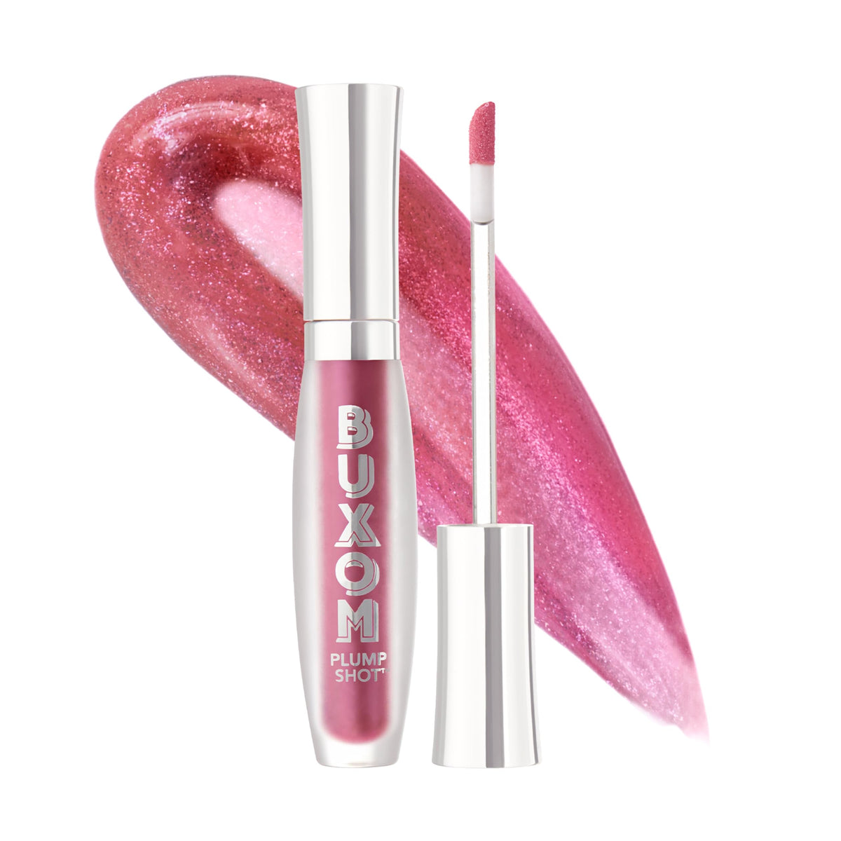 Buxom Plump Shot Lip Serum - Dreamy Dolly Multichrome, 0.14 Fl Oz, Collagen-Infused