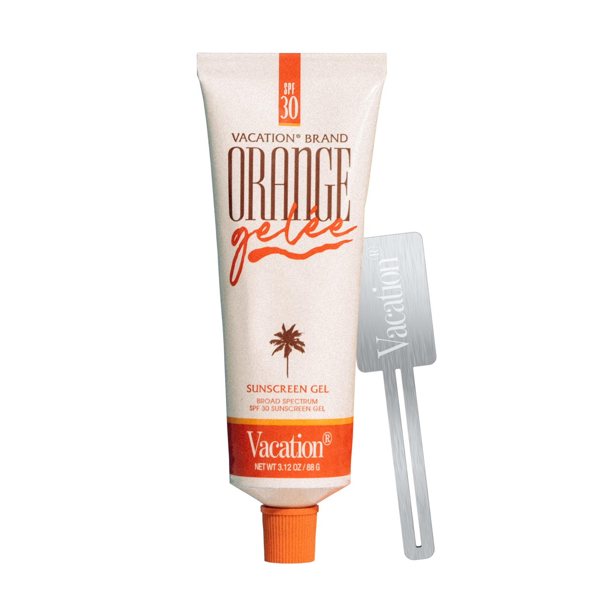 Vacation Orange Gelée Spf 30 Sunscreen, Hydrating Balm-To-Oil, Travel Size, 3.12 Oz.