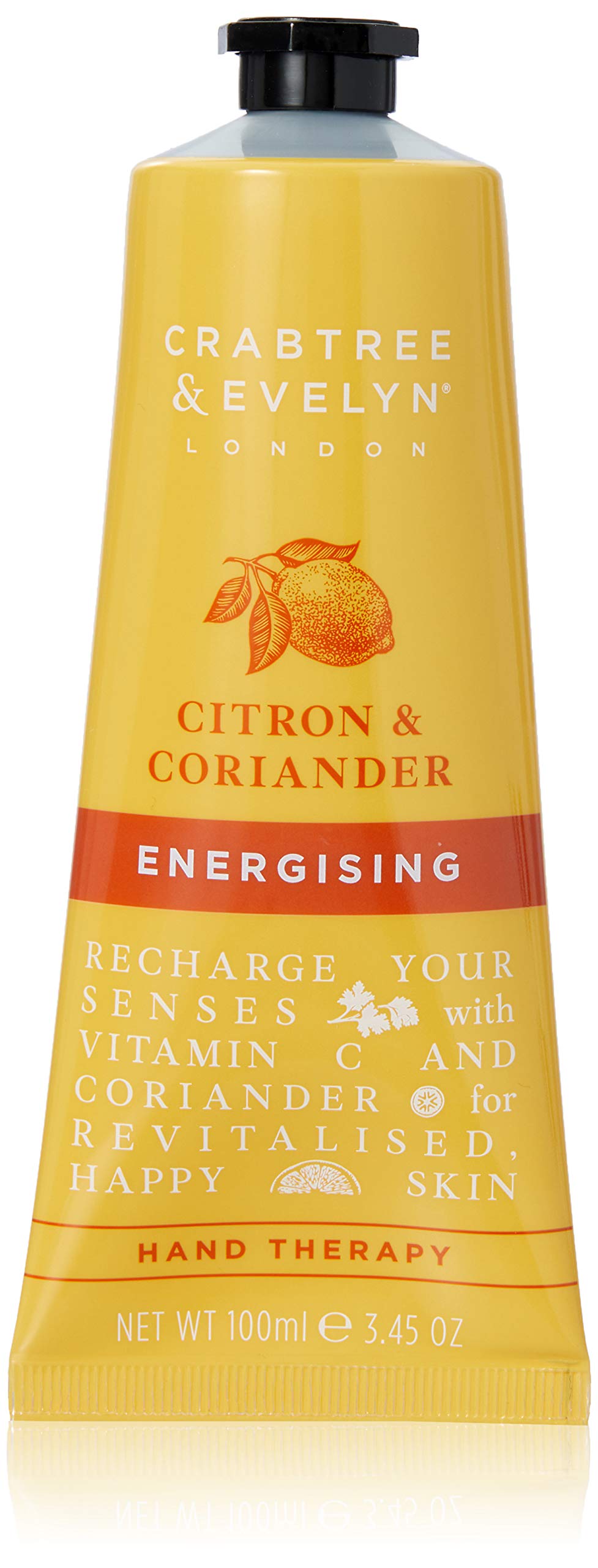 Crabtree & Evelyn Energising Hand Therapy, Citron & Coriander, 3.45 Oz