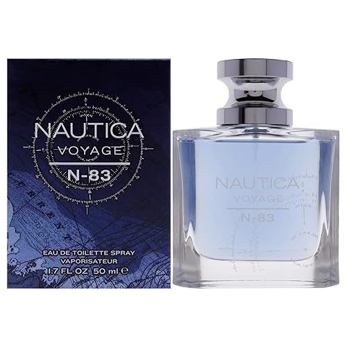 Nautica N-83 Voyage Eau De Toilette For Men, 1.7 Oz - Classic Water-Inspired Fragrance