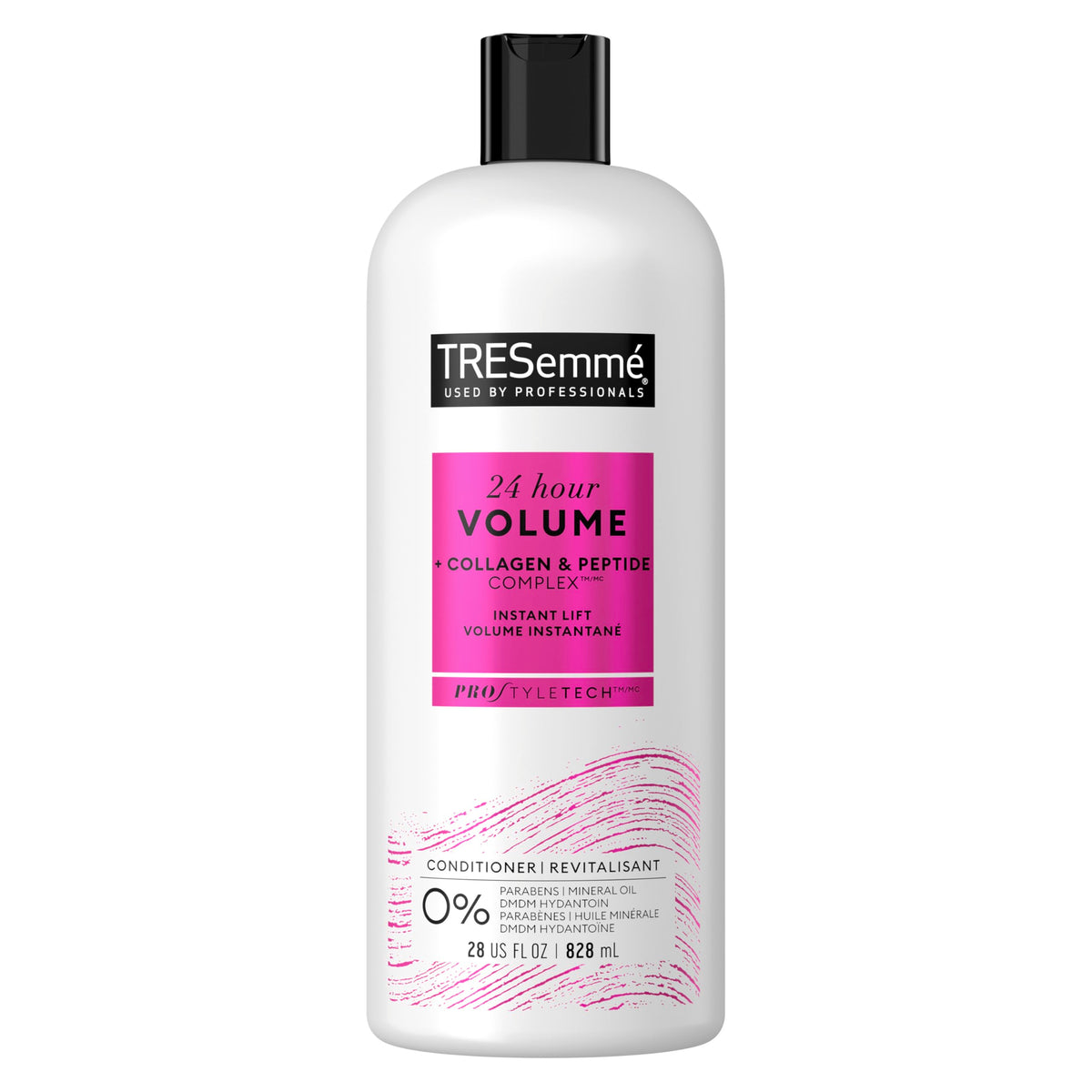 Tresemmé 24 Hour Volume Conditioner For Fine Hair, Pro Style Technology, 28 Fl Oz