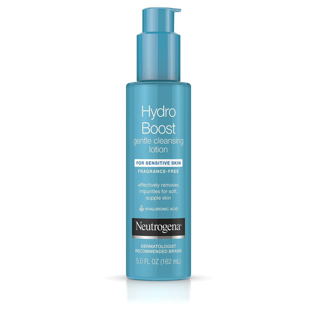 Neutrogena Hydro Boost Gentle Cleansing Lotion 5Oz Fragrance-Free, Hydrating Cleanser