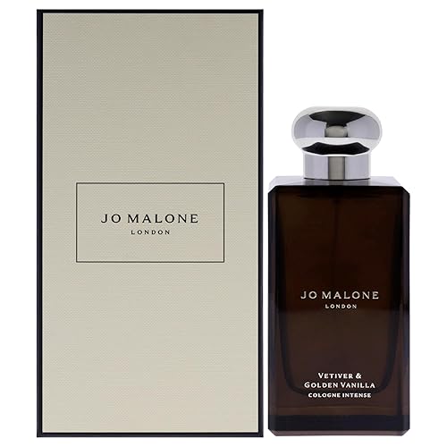 Jo Malone Vetiver & Golden Vanilla Cologne Intense Spray, 3.4 Fl Oz - Luxurious Fragrance for Men & Women