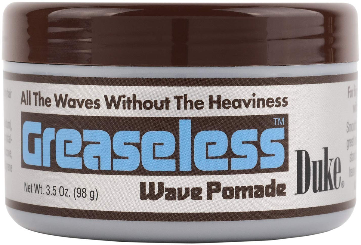 Duke Greaseless Wave Pomade, 3.5 Oz - Non-Greasy Hair Styling For Waves And Curls