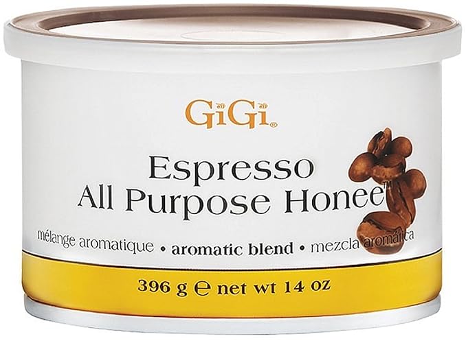 Gigi Espresso All Purpose Honee - 14 Oz Natural Hair Removal Wax