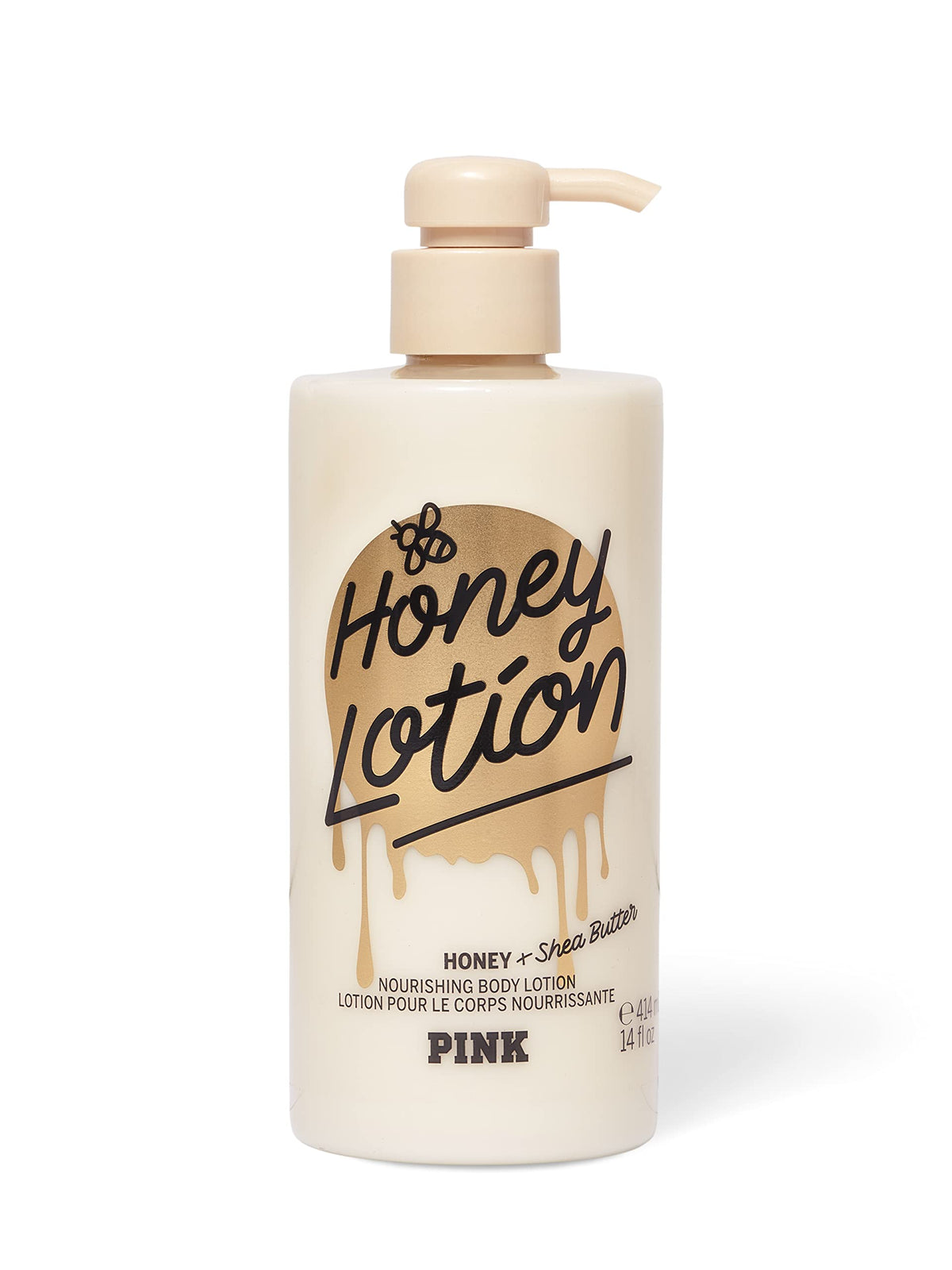 Victoria'S Secret Pink Honey Nourishing Body Lotion, 14 Fl Oz - Hydrating With Pure Honey