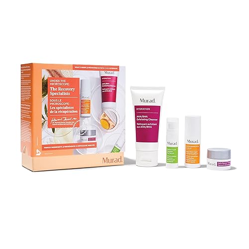 Murad Recovery Specialists 4-Piece Set - Aha/Bha Cleanser, Retinol Eye Serum & More