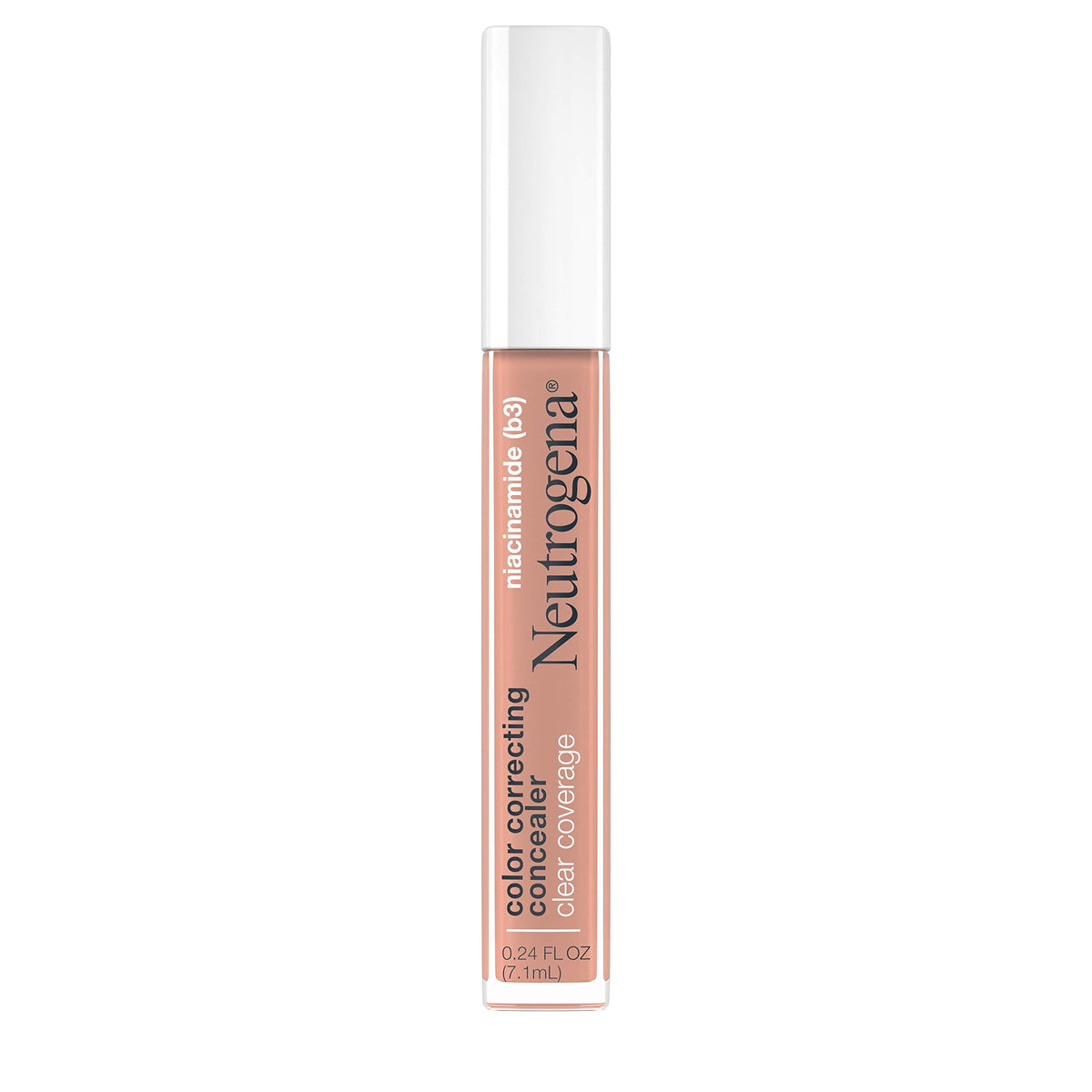 Neutrogena Peach Concealer With Niacinamide - Oil & Fragrance Free, 0.24 Fl Oz