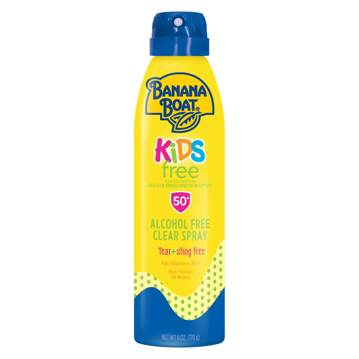 Banana Boat Kids Sport Sunscreen Spray Spf 50, 6Oz - Oxybenzone & Alcohol Free, Kids Sunblock